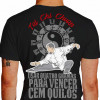 Oito Trigramas I Ching Yin Yang Praticante Respiração em Harmonia Frase Usar Quatro Gramas para Vencer Cem Quilos - preta