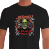 Camiseta de Jiu Jitsu Lesao Pescoço Frankstein - Preta