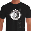 Camiseta de Muay Thai Posição Combate - Preta