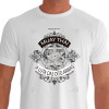 Camiseta de Muay Thai Proteção Lutador - Branca