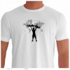 Camiseta - Ciclismo - Formas Geométricas Igual a Ciclismo Frente Ciclista Bike Mapa do Mundo Frente