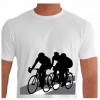 Camiseta - Ciclismo - Costas Catraca e Corrente Frente Pelotão Ciclistas Frente