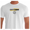 Camiseta - Ciclismo - Ciclista Atravessando a Linha de Chegada Frase A Vitória Pertence ao Mais Perseverante Frente