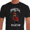 Camiseta de Muay Thai Skull Snake Fight - Preta