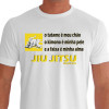 Camiseta de Jiu Jitsu Tatame é meu chão - Branca