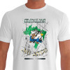 Camiseta de Jiu Jitsu Tubarão Mata Leão - Branca