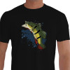 Camiseta Casual Tucunaré Açu Paint