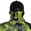 Máscara de Proteção Solar Xaréu Surfista Camuflado Pesca Esportiva UV PROTECTION - Pesca Esportiva